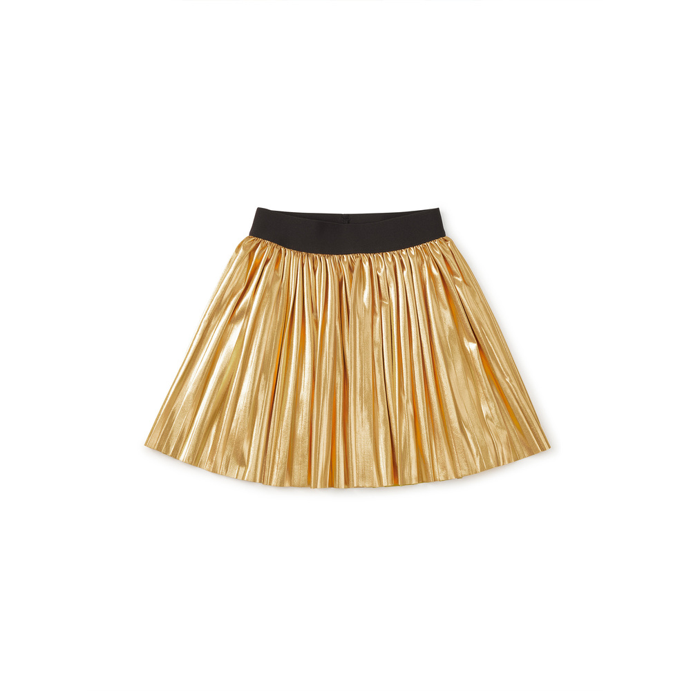 Tea Collection Girls Gold Skirt size: 5T